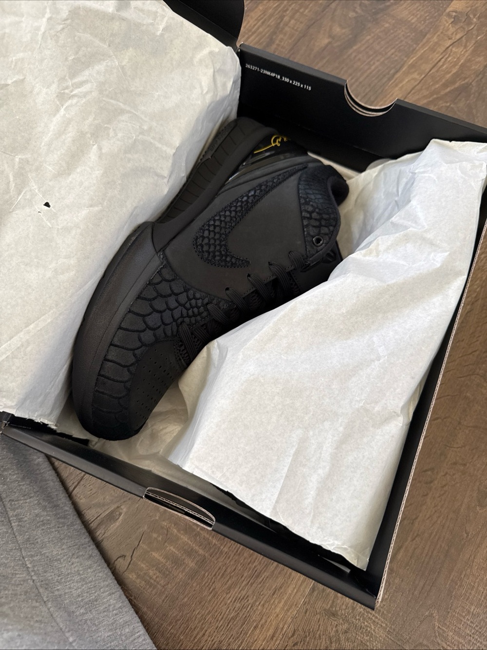 Nike Kobe 4 Protro Gift of The Mamba Kobe Bryant Basketball Shoes - Picture 6 of 11